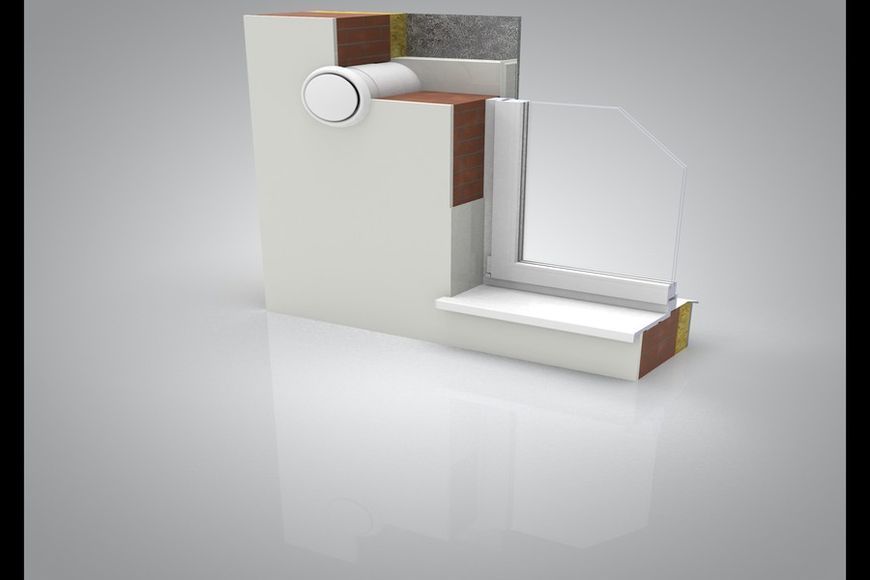 Рекуператор VENTOXX Comfort Invisible с невидимым снаружи монтажом VENTOXX Invisible-1 фото